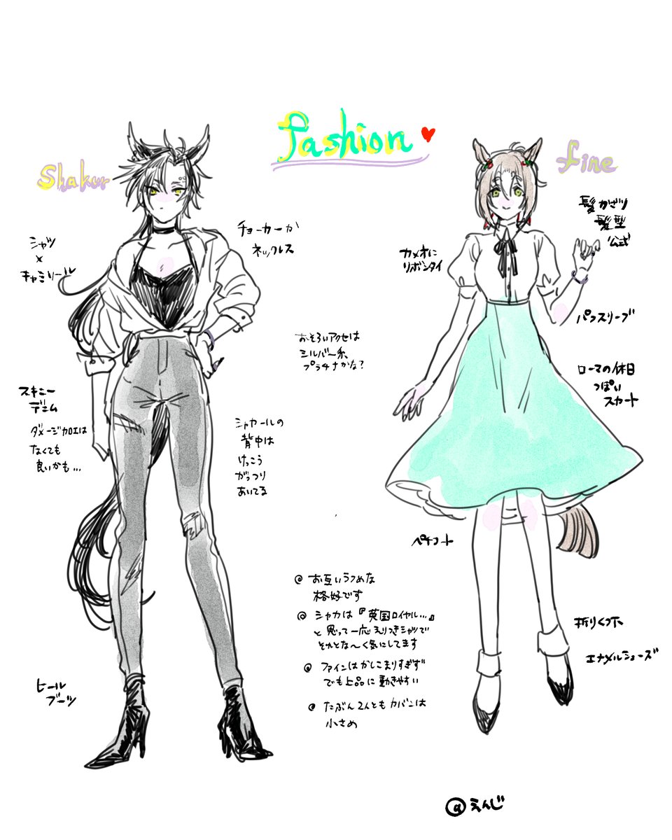 シャカファイを描かせていただいたときのラフの一部