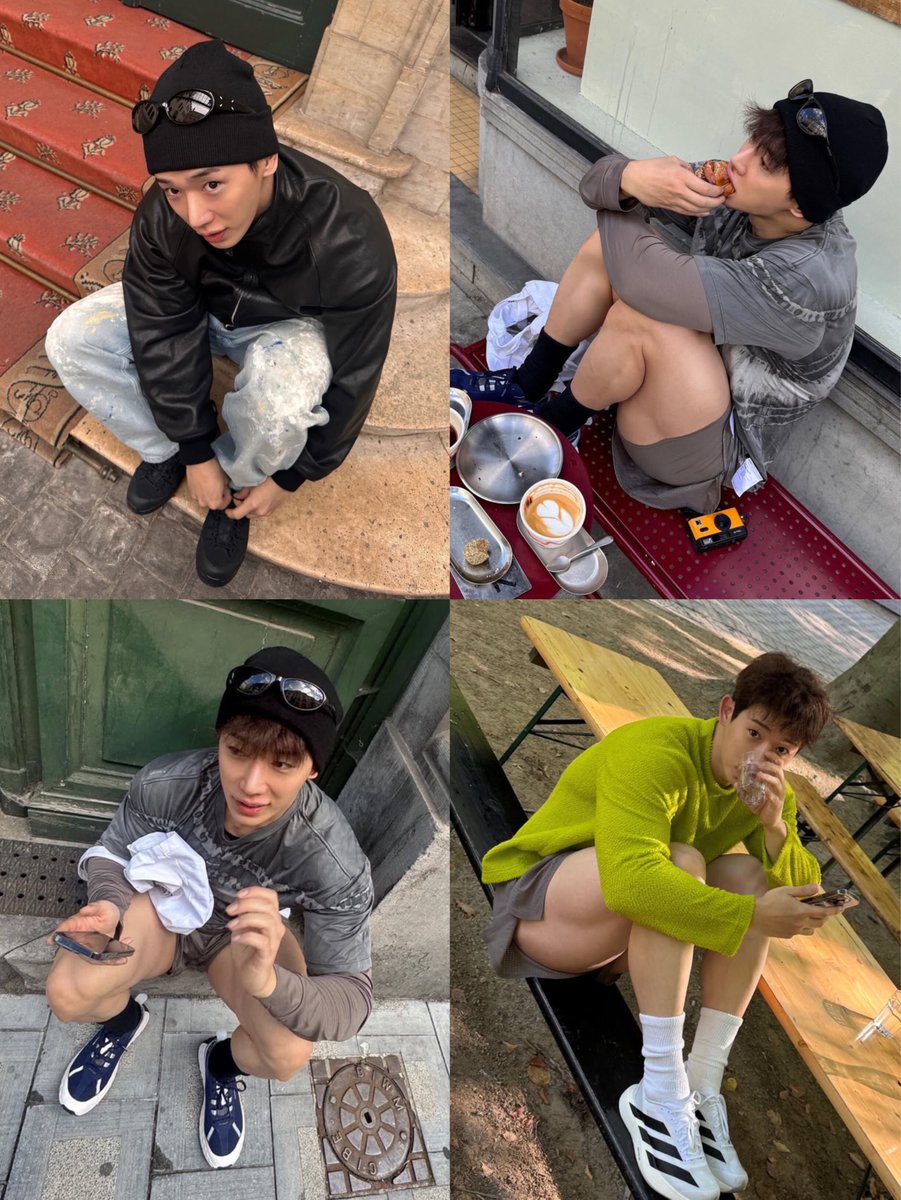 Tourist Wonho and his goofy pics having the time of his life 🥺  #원호 #WONHO