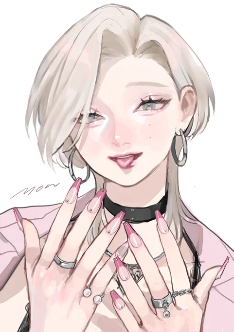 ネイル変えたお姉さん