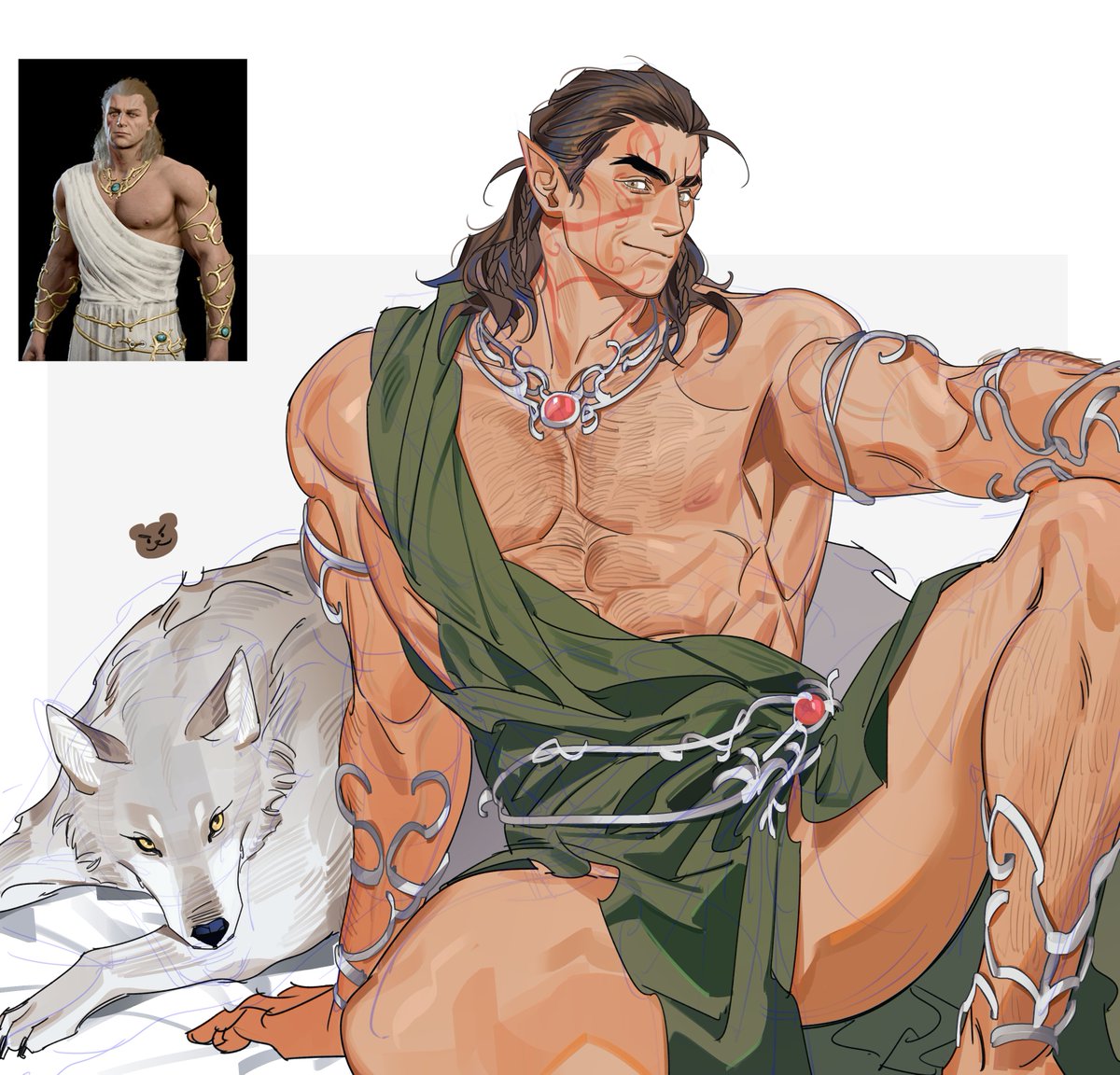 팔자에도 없는 남자털 개많이 그렷던 시절
마지막은 클릭주의 하라고 제일 끝에 배치햇음