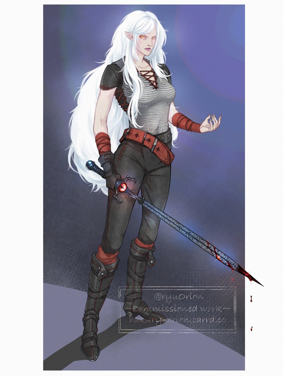 ⚔️🩸#commission #dnd
