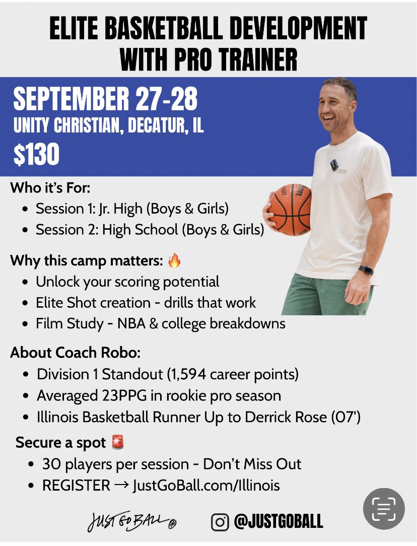 Don’t miss out on a great opportunity to sharpen your hoop skills with Robo Kreps!