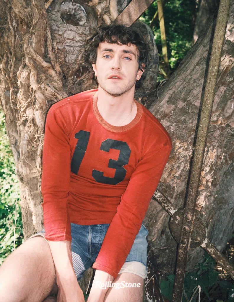 FilmUpdates's tweet photo. Paul Mescal photographed by Ryan McGinley for Rolling Stone https://t.co/ksS5JU7vAq