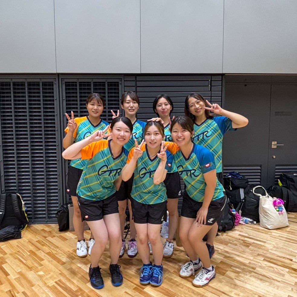 GTR_TTC's tweet photo. 全国新体連予選❤️‍🔥
今日は7人で1チーム！
無事東京予選通過しました〜！！！！

本戦は埼玉県所沢！
がんばるぞ〜🥳

#GTR
#シングルスは2名通過👏
#代表は本日不在👤
#おめでとういいねください👍 https://t.co/jUgb9iaYR0