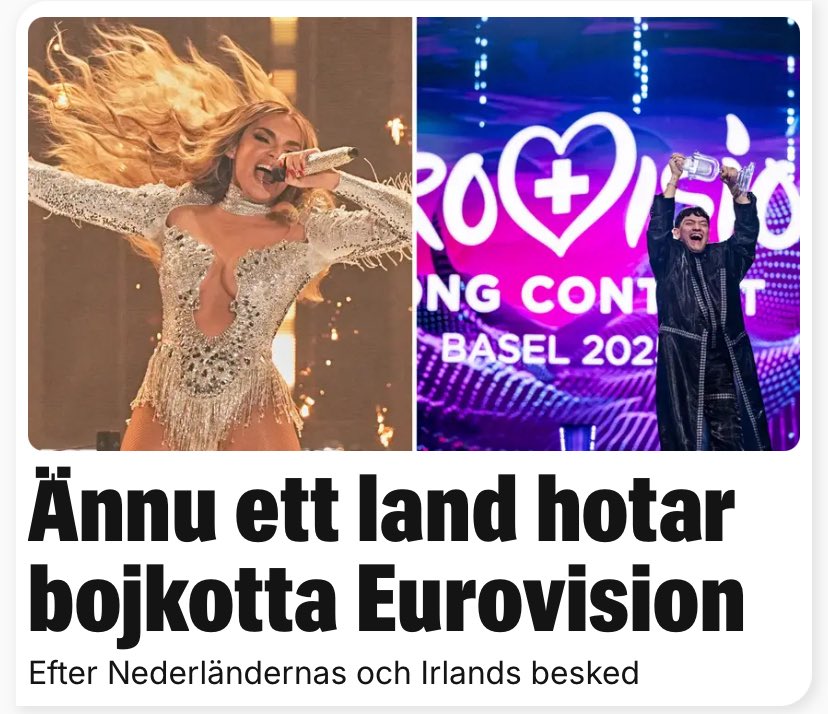 RebeccaWUvell's tweet image. Dags att skrota tävlingen. Den har alltid varit politisk när grannar röstar på varandra men nu har det blivit absurt. Lägg ner.