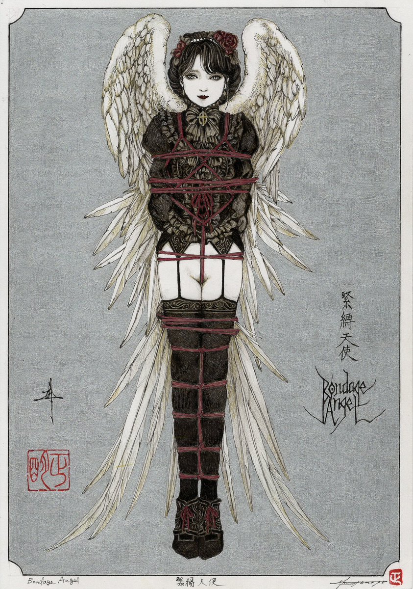 masaakisasamoto's tweet photo. 緊縛天使　Bondage angel ¥11,500

Click
↓  ↓
https://t.co/jwaJIc9WQO https://t.co/r6OX918q7E