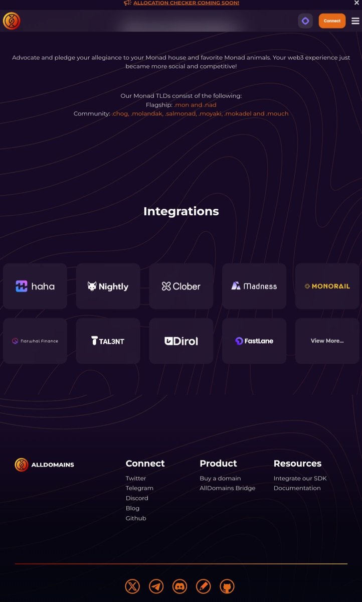 &gt; What is AllDomains

AllDomains is a Web3 domain name / identity service protocol. Some key points:

The goal is to let users register, own, use, and trade human readable domain names / “TLDs” (“top level domains”) and convert them into identity assets. 

It’s multi chain: it