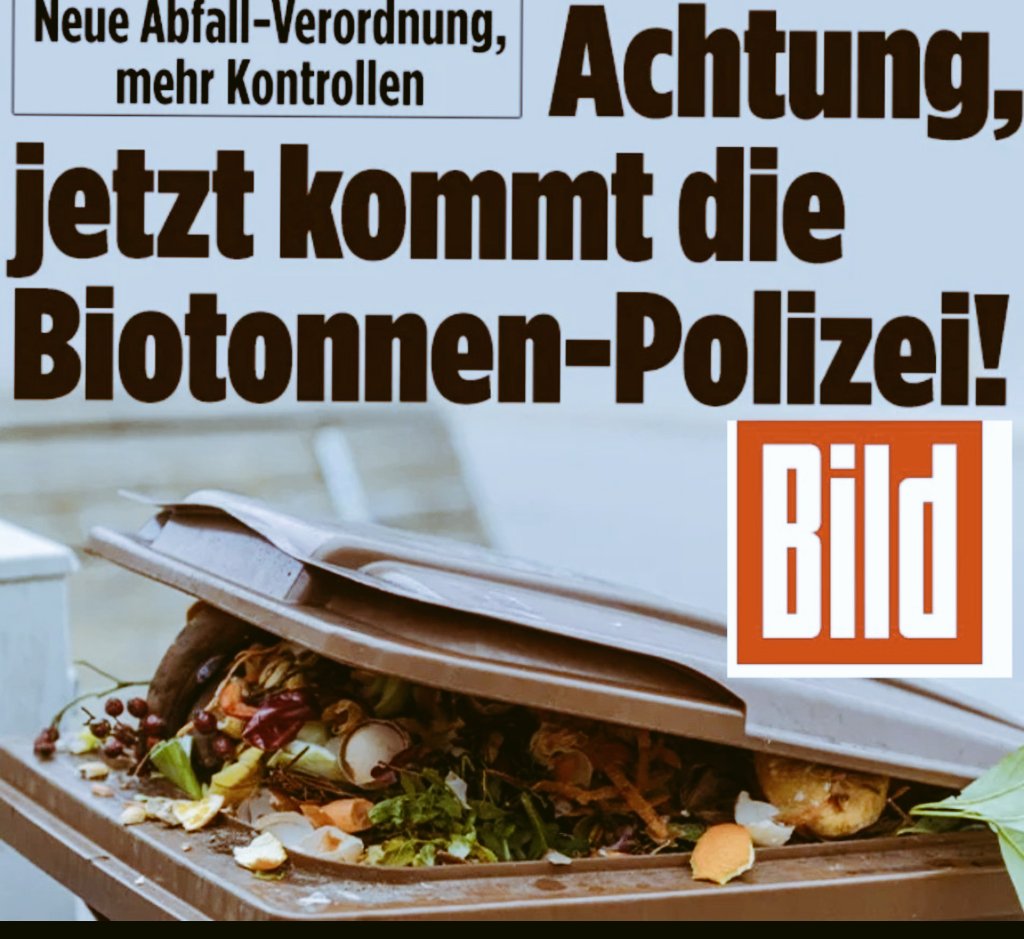 Die Innere Sicherheit erodiert. Aber dafür überwachen wir jetzt Meinungen und den Müll. 🇩🇪