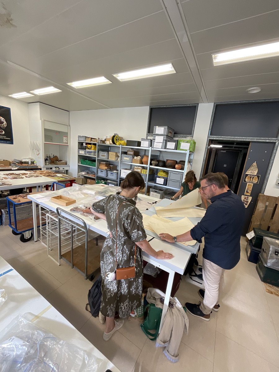 sfdaskhartoum's tweet image. From Sept 3–5, the IMAHP team met partners in Switzerland to advance the integration of Tabo and Kerma-Doukki Gel archives into the project. #SudanHeritage