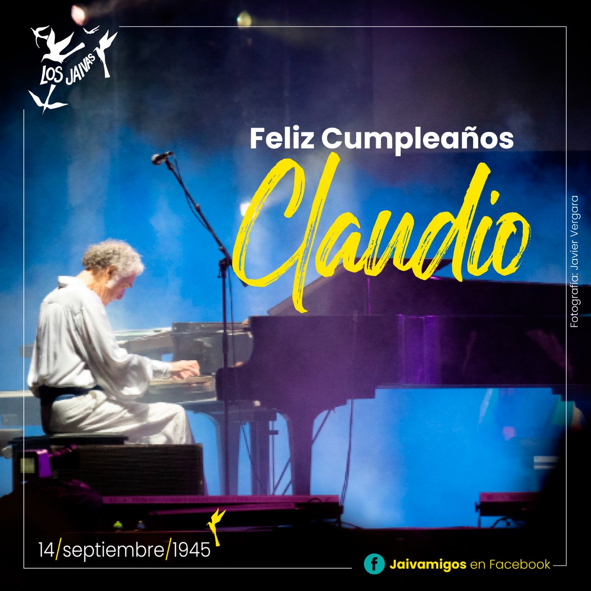 REVISTADELOSJAIVAS.COM / Feliz cumpleaños, Claudio

FELIZ CUMPLEAÑOS, CLAUDIO
revistadelosjaivas.com/feliz-cumplean…