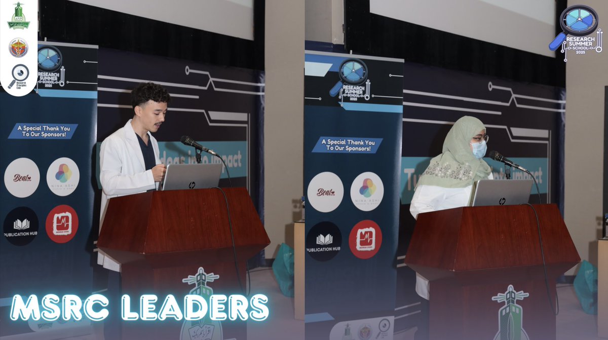 💡 Behind every great achievement are great leaders!
Our MSRC Leaders stood at the heart of RSS, fueling it with creativity, resilience, and teamwork. Your efforts didn’t just organize an event — you built a legacy. 🌟🙌

#RSS2025 #MSRC