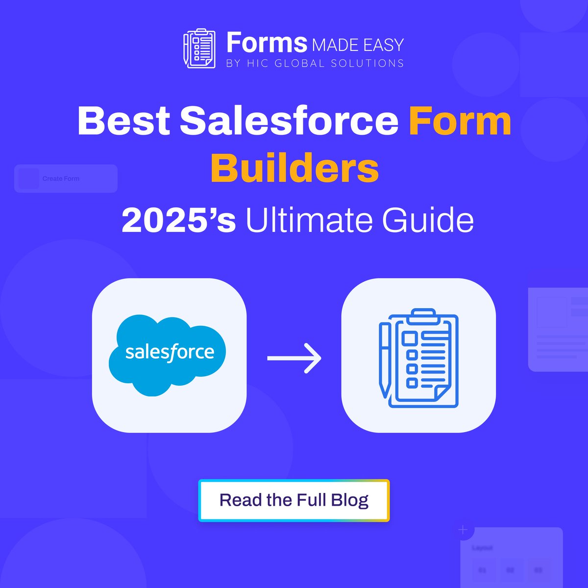 Formsmadeasy's tweet image. Building smarter forms inside Salesforce doesn’t have to be complicated.
The right tools can save time, boost efficiency, and unlock better data for your business.
Read the blog: bit.ly/4n3KJwp
#salesforceapps #formautomation #digitaltransformation #formsmadeeasy