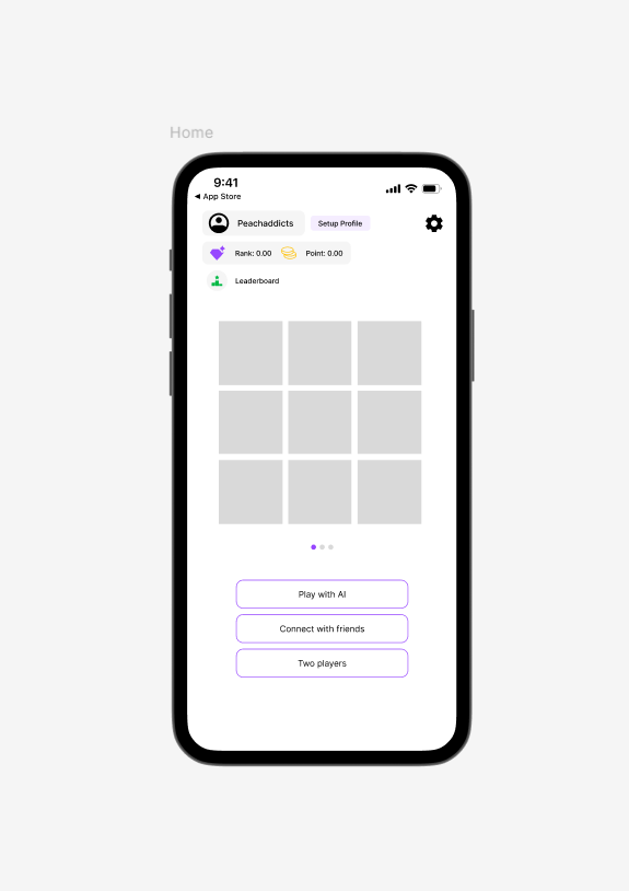 aniekanjn's tweet photo. 🎮Just designed the onboarding + home screen for a TicTac game.
Tried to keep it fun, bold, and straight to the action.
What’s the FIRST thing you’d improve? 🤔
#UIUX #Figma #GameDesign https://t.co/9HamwUD5dJ