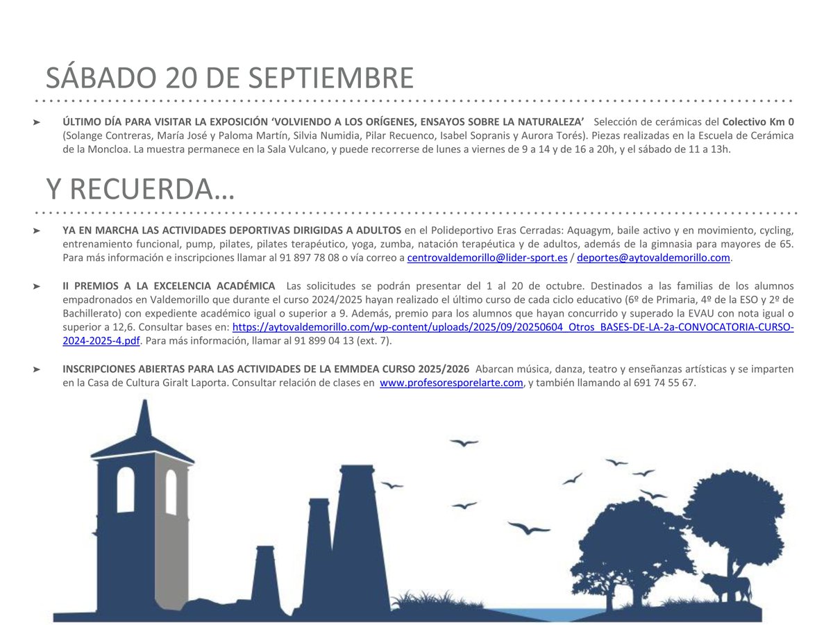 Ayto Valdemorillo (@aytvaldemorillo) on Twitter photo 