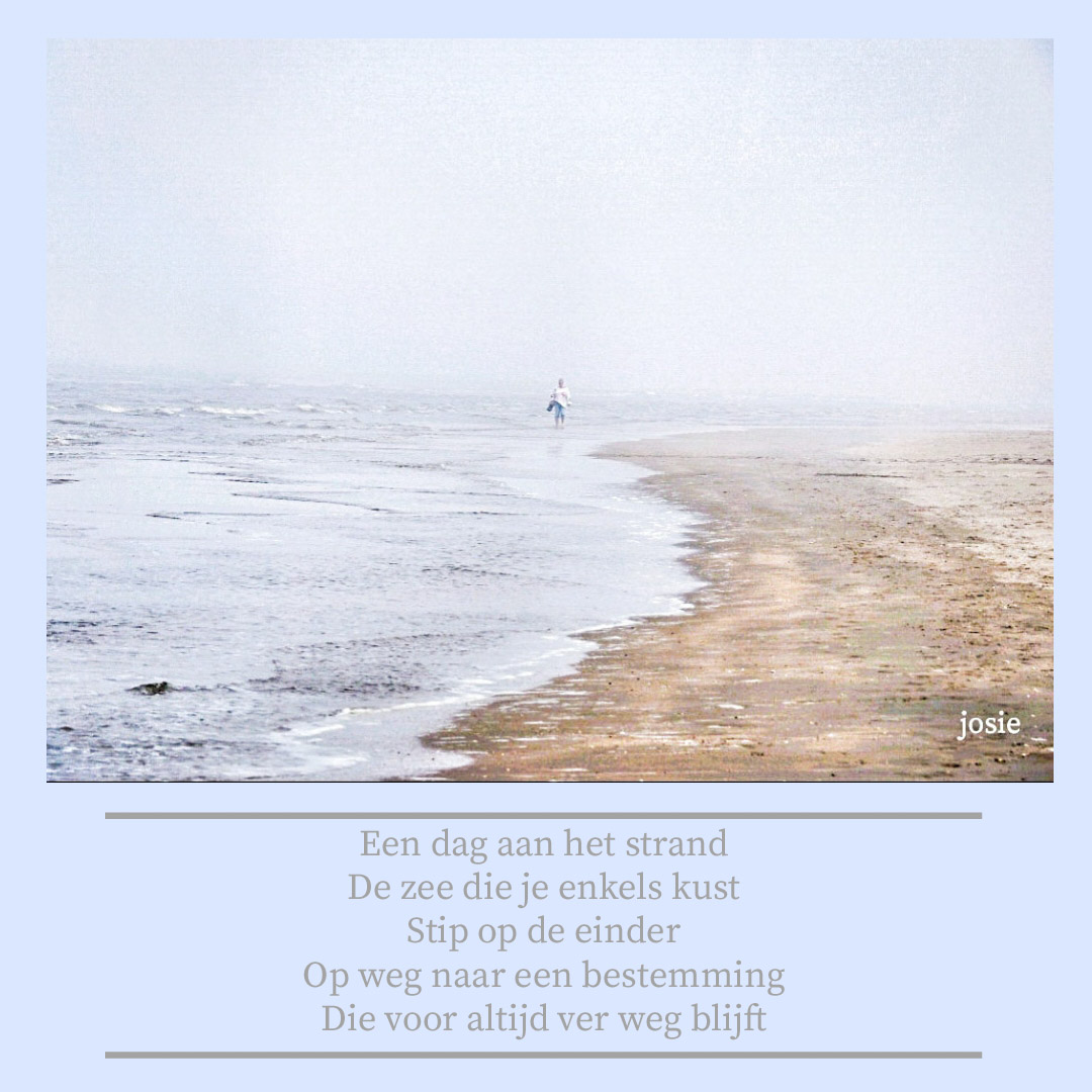 Jπsephien Sierag πππΈπ£π· (@josephiensierag) on Twitter photo Niets heerlijker dan een #strandwandeling π€πβ±οΈ Met je blote voeten in het koele water, blik op oneindig. Noem het geluk.
#Septemberweer, een fotochallenge van <a href="/LisetteOpTexel/">πππ€ππ₯π₯π ππππππ€π€ππ</a>
Ik schreef ook een #tanka bij mijn foto. Niets heerlijker dan een #strandwandeling π€πβ±οΈ Met je blote voeten in het koele water, blik op oneindig. Noem het geluk.
#Septemberweer, een fotochallenge van <a href="/LisetteOpTexel/">πππ€ππ₯π₯π ππππππ€π€ππ</a>
Ik schreef ook een #tanka bij mijn foto.