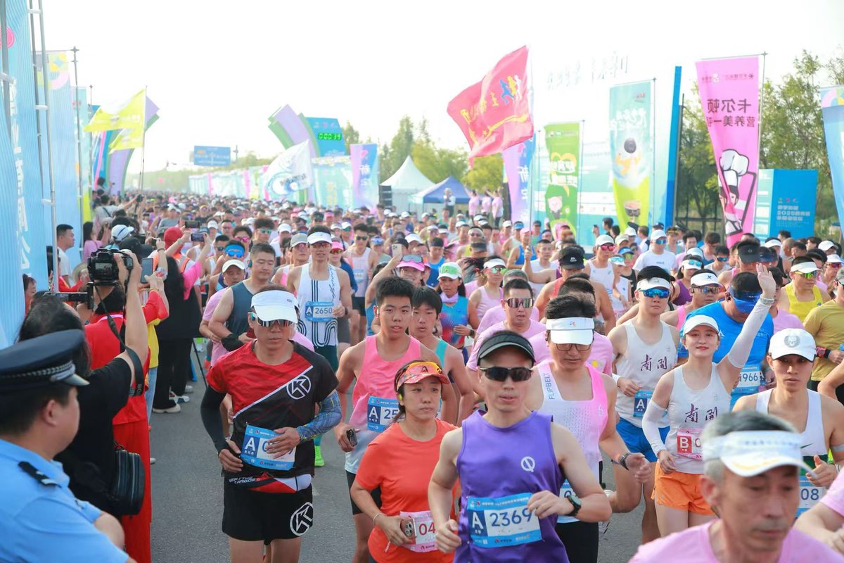 The 2025 Tianjin Xiqing District Half Marathon has ended successfully.