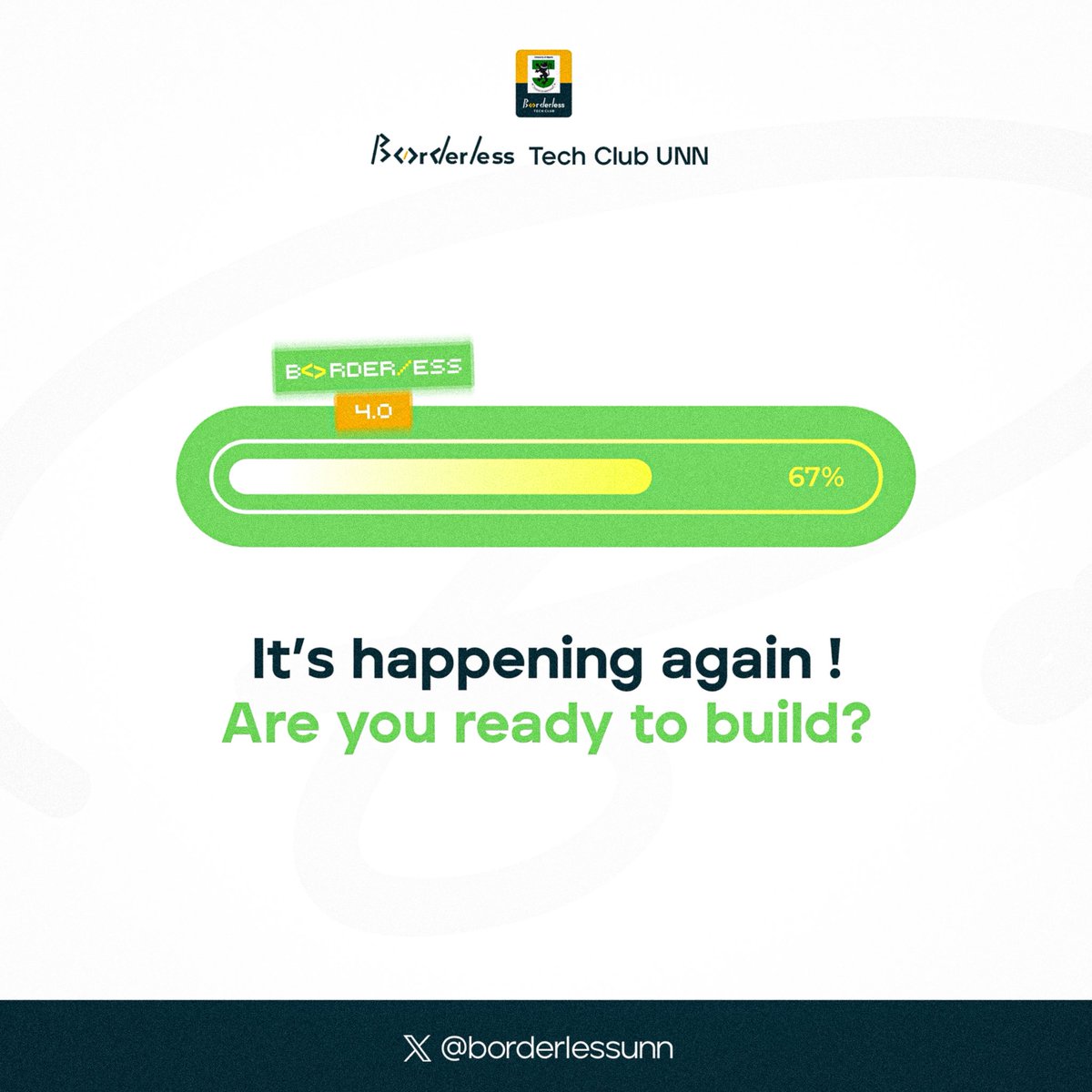 Borderlessunn's tweet image. Happy New week fam❤️

Remember that every step you take this week brings you closer to greatness 🚀

🎟️ Don’t forget, registration for borderless 4.0 is OPEN! 
Don’t just watch history happen, be part of it.
👉 lu.ma/un9lzmik

#Borderless4
#techevent 
#technews