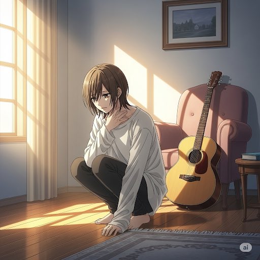 🌙次回予告🌙

少しずつ、少しずつ、彼女の前では笑えるようになってきた。
昨日までは、ちゃんと話せていた。
ぎこちなくても、声は出ていた。

でも、今朝――

「……あれ？……」 

僕の声を、君にだけ』📖
kakuyomu.jp/works/16818792…

#僕の声を君にだけ
#カクヨム
#AIイラスト