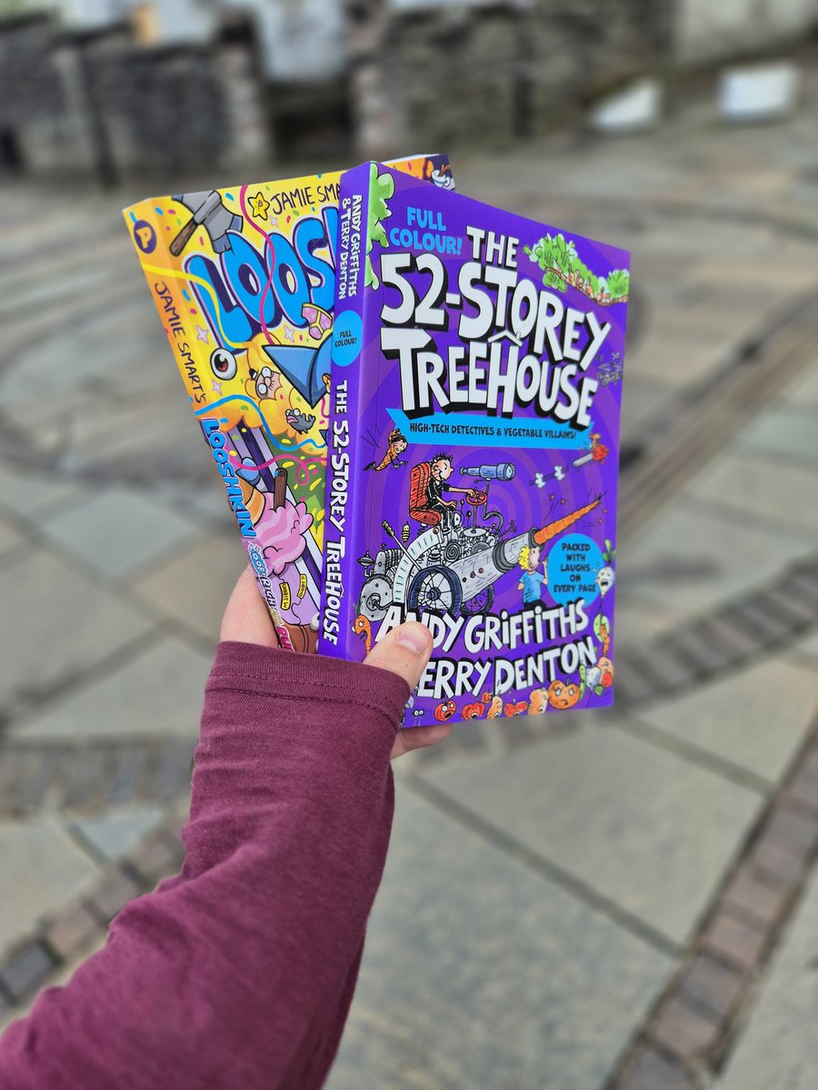 Every Monday post-school run, I rush to WHSmiths to stock up on my 8 year oldest TBR. He finishes 2-3 books a week and will ONLY read books that are full colour and glossed pages. 

Book recommendations welcome for a reader level 8 - 12!
