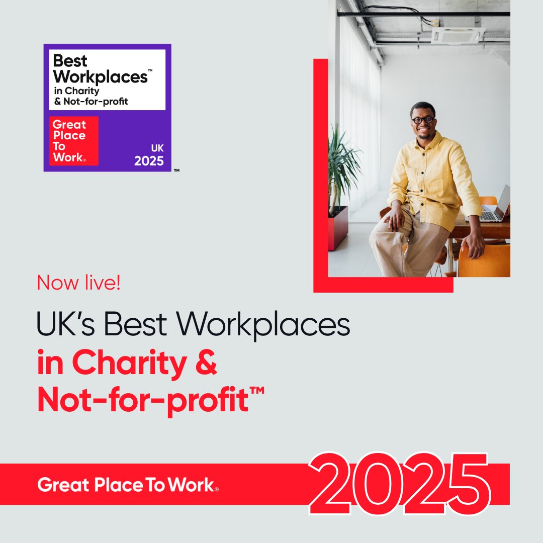 GPTW_UK's tweet image. NOW LIVE! 🌟 Introducing the UK's Best Workplaces in Charity &amp;amp; Not-for-profit™: hubs.ly/Q03CKFJc0

#ukbestworkplaces