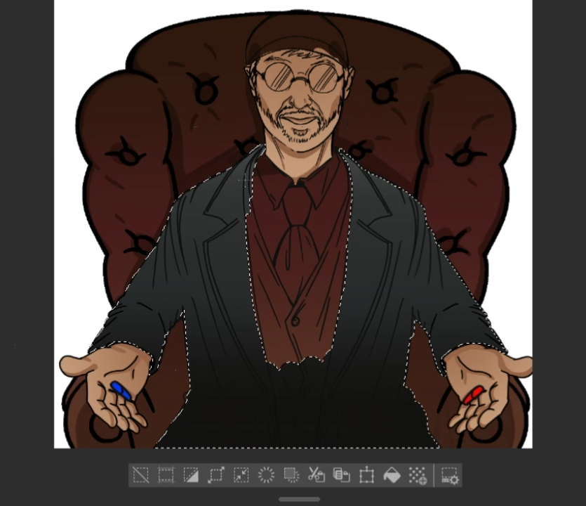 elvoxen's tweet photo. I’ve been doing art live on @pumpdotfun for 15 hours already

This is Morpheus Yakovenko😀 https://t.co/x4lmnnyUko
