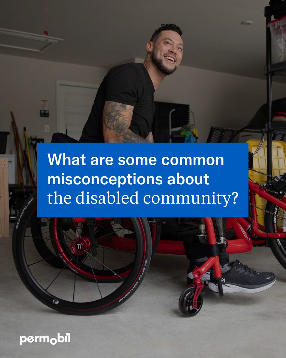 What are some common misconceptions about the disabled community? 🤔 Let us hear your thoughts and experiences! 💙

#Permobil