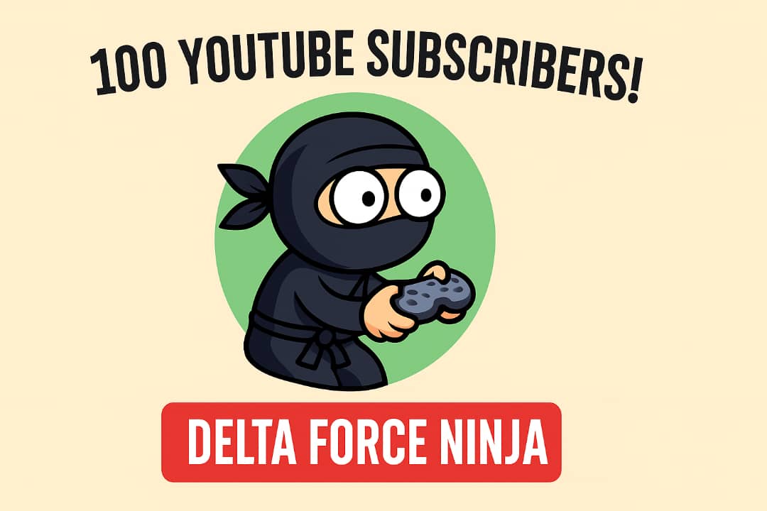DeltaForceNinja's tweet photo. I am giving away 100,000 DFN (Delta Force Ninja) ๐ (10 lucky winners, 10k each) ๐
Subscribe to my YouTube (https://t.co/poXk2eFPlD) + Like/Share this message + Drop your Solana wallet ๐
The giveaway ends on 17th September 2025
#deltaforceninja #DFN #Giveaway #100Subscribers https://t.co/9dLEFvTaHR
