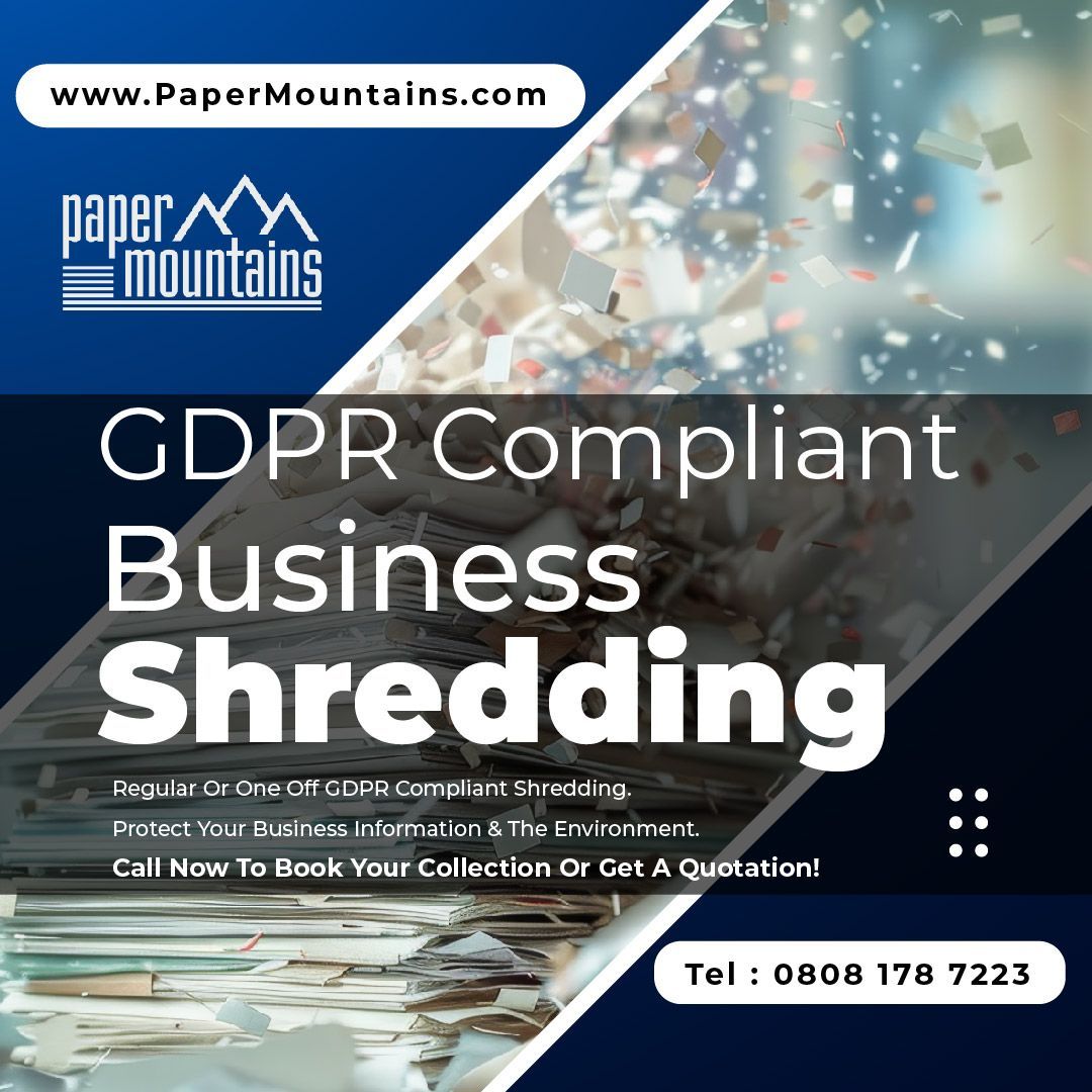 PaperMountains's tweet photo. 🌍✂️ **Secure Your Space with PaperMountains!** ✂️🌍

At PaperMountains, we understand the importance of safeguarding your sensitive information! Whether you're a business or a homeowner in Sussex, our dedicated shredding services are designed to offer you peace of mind while keeping your space clutter-free.

📦 **Why Choose Us?**
- **Eco-Friendly Solutions:** We recycle 100% of the paper we shred, helping you contribute to a greener planet!
- **Convenience at Your Fingertips:** Our mobile shredding services come directly to you, ensuring your documents are securely destroyed right on-site.
- **Trustworthy Service:** With our certified shredding practices, your confidentiality is our priority.

Don't let unnecessary papers pile up. Take control of your space and protect your information today!

👉 Learn more about our shredding services and get started: PaperMountains Shredding Services in Sussex : https://t.co/R9K75ob2CC

#PaperMountains #ShreddingServices #Sussex #DocumentSecurity #EcoFriendly @wearereviews