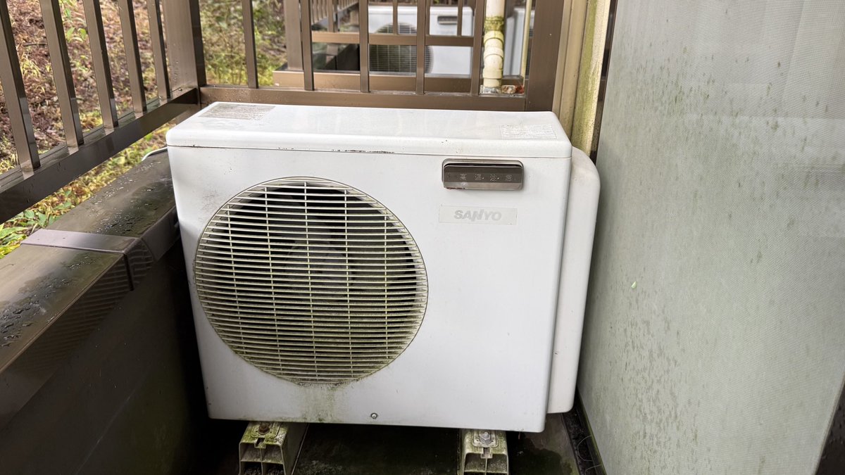 室外機【なーちゃん】 メガ暖 白くまくん エアコン おもに10畳 パナソニック エオリア