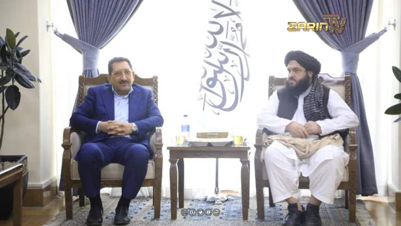 وزیر صنعت ایران وارد کابل شد