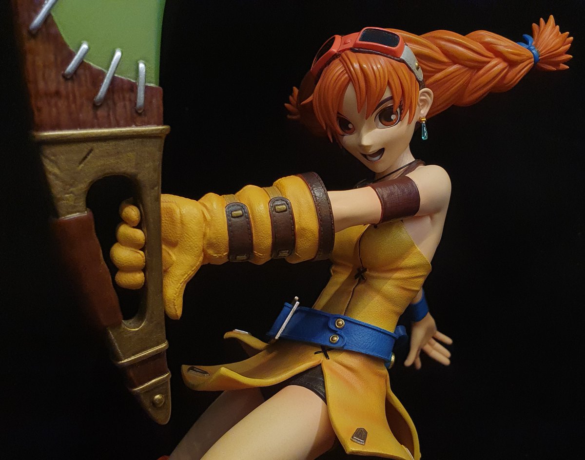hoiman_yip's tweet image. The F4F Aika is a beautiful piece that captures her likeness and official art splendidly. Great paint job, sculpt, pose, and just an aesthetically gorgeous piece that captures your eye. Big Skies fan, so really glad we got the main trio in statue form. #SkiesOfArcadia #sega #F4F