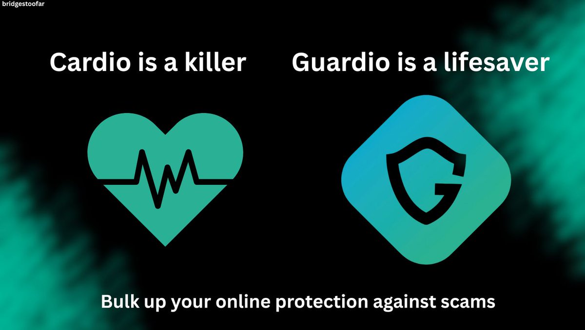 Bridgestoofar's tweet image. @GuardioSecurity
#GuardioProtection @OneMinuteBriefs