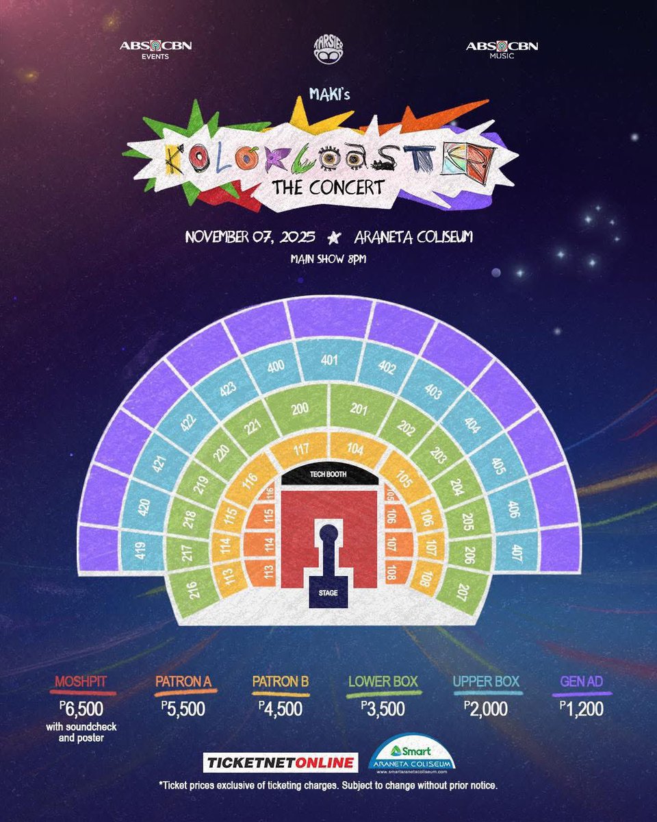 kmesells's tweet photo. ETO NAAA! Online ticket assistance for Maki’s KOLORCOASTER The Concert! 

✨ Ticket under your details!

wts lfb ph htb proxy pasabuy pasabay
#Maki #KOLOCOASTER #TarsierRecords #TheBigDome https://t.co/0nBC3tPYBw