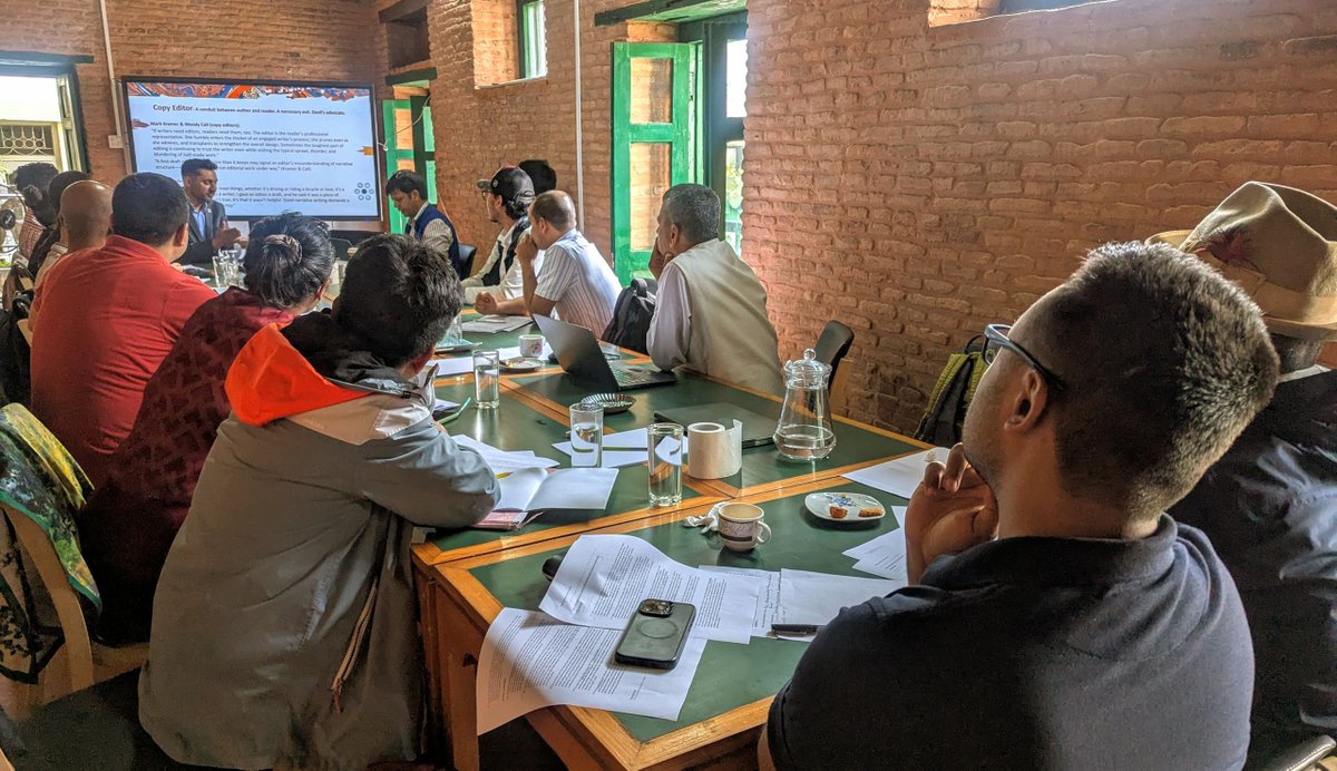 shodh_nepal's tweet photo. Pictures from Day 4 of the Academic Writing and Scholarly Publication Workshop at Sama Centre, Gyaneshwor https://t.co/zhtuHcROKS