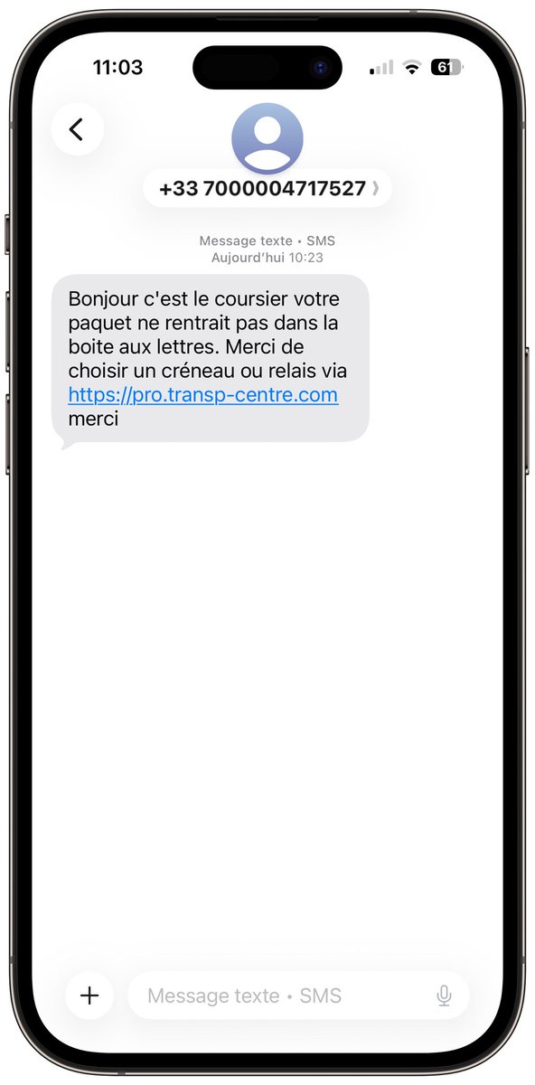 Ah bon ? Mais j’ai pas de boîte aux lettres… 😏