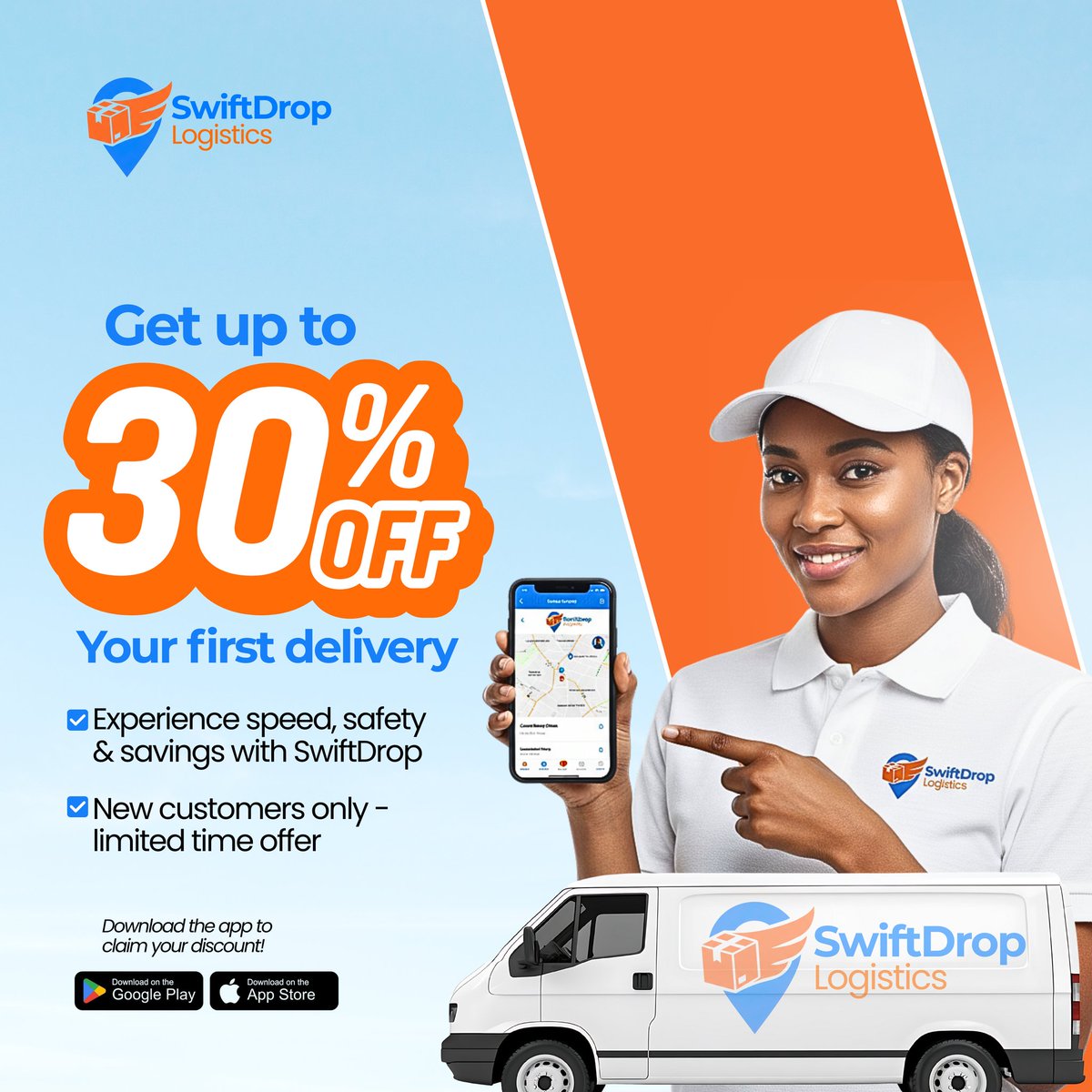 ClassiqSimi's tweet photo. Just wrapped up some flyer designs for SwiftDrop Logistics 🚛✨

I create visuals that don’t just look good — they speak for your brand and connect with your audience.

📩Let's work together - send a DM and let’s make your brand stand out. https://t.co/T6zaD77XYJ