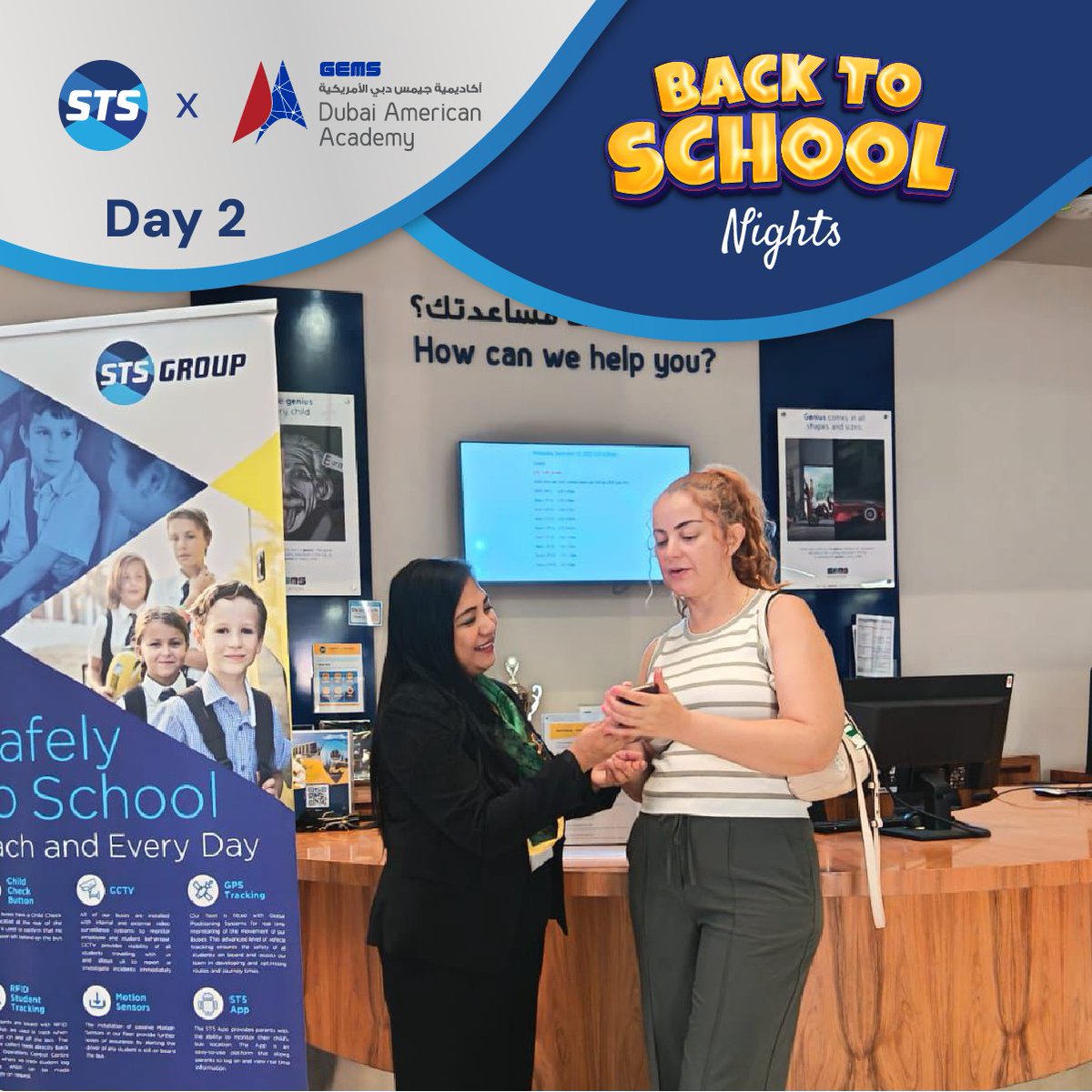 sts_gcc's tweet image. We had three amazing Back-to-School Nights at Dubai American Academy! ✨ Thank you to all the parents who connected with us — together, we’re ready for a safe and successful year ahead. 🚍💛
#STSGroup #SchoolTransport #CommunityEngagement #DubaiAmericanAcademy #BackToSchool…