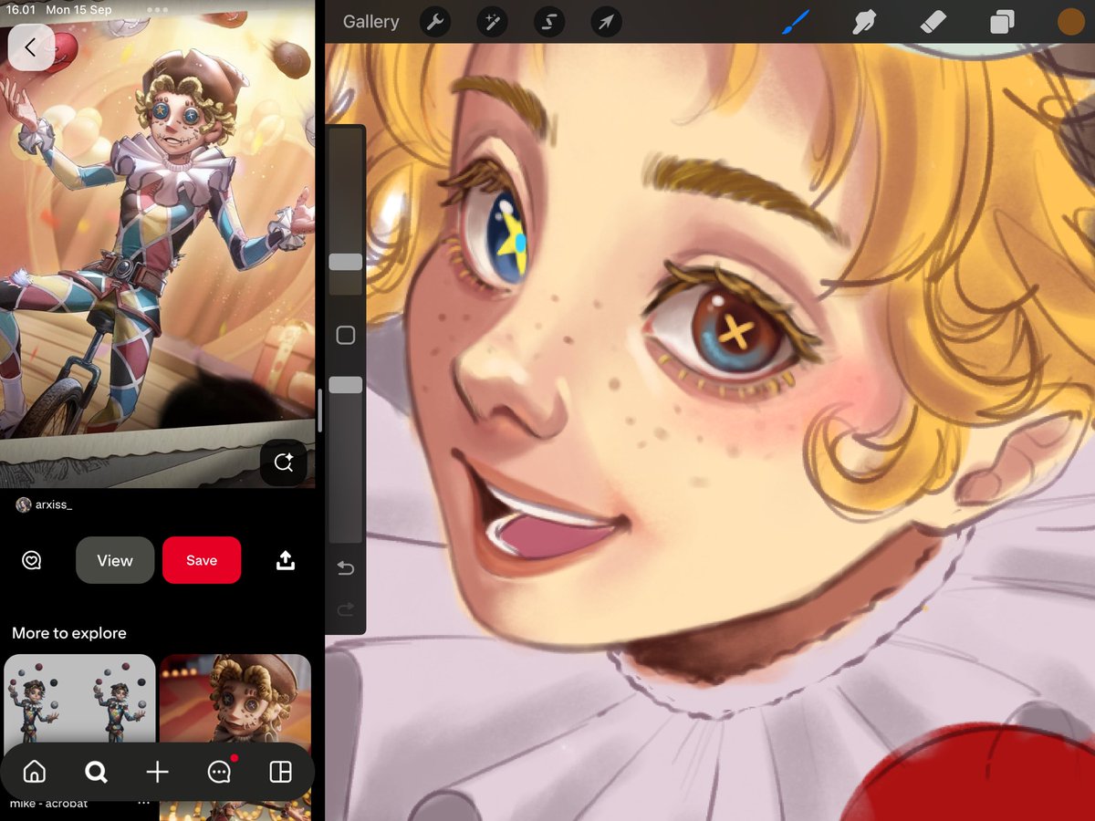 Precious boy #acrobat #IdentityVイラスト