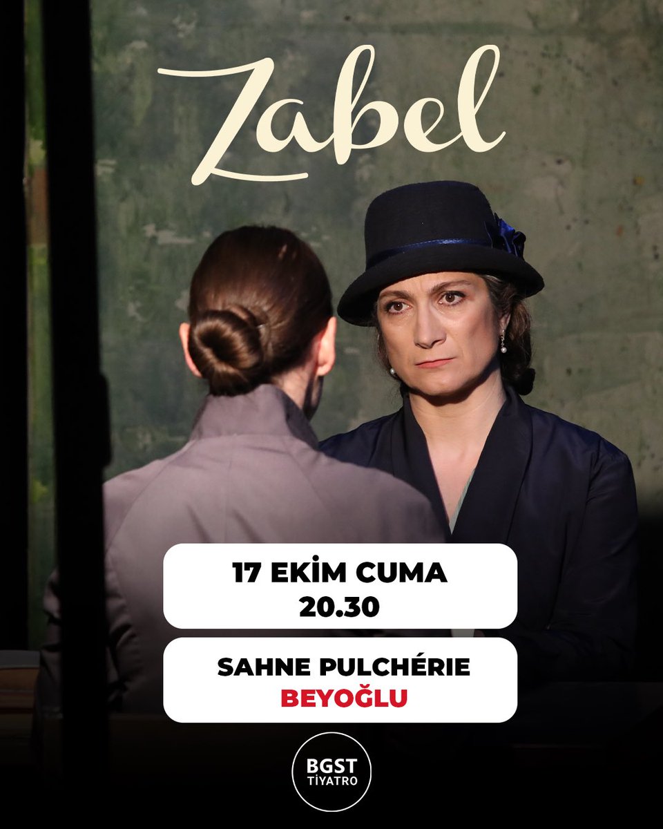 BGST Tiyatro 2025 - 2026 sezonunu açıyor 🎭

Biletler👉 linktr.ee/bgst_tiyatro?u…