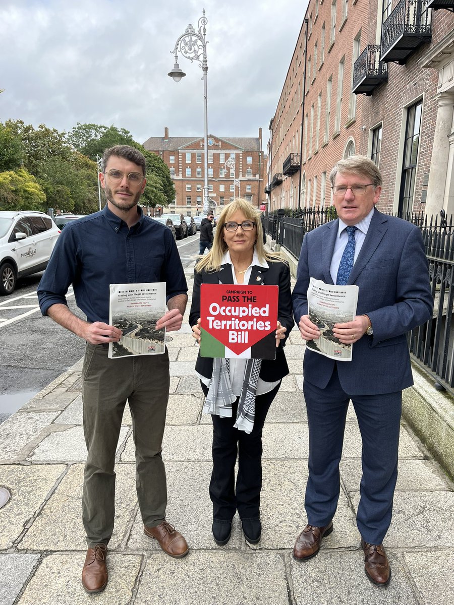 ChristianAidIrl's tweet image. Kicking off the launch of the Trading with Illegal Settlements report alongside @frances_black &amp;amp; @OxfamIreland. The report reaffirms the urgent need for services as well as goods to be included in the final version of the Occupied Territories Bill #OTB