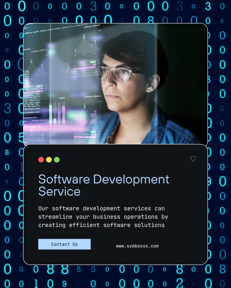 SymbosysTech's tweet image. 💻✨ Build Smarter, Faster & Better with Symbosys!
From custom software to scalable business solutions – we design technology that powers your growth. 🚀
#Symbosys #SoftwareDevelopment #TechSolutions #RanchiBusiness #innovation #Ranchi #CustomSoftware #TechInnovation #WebDesign