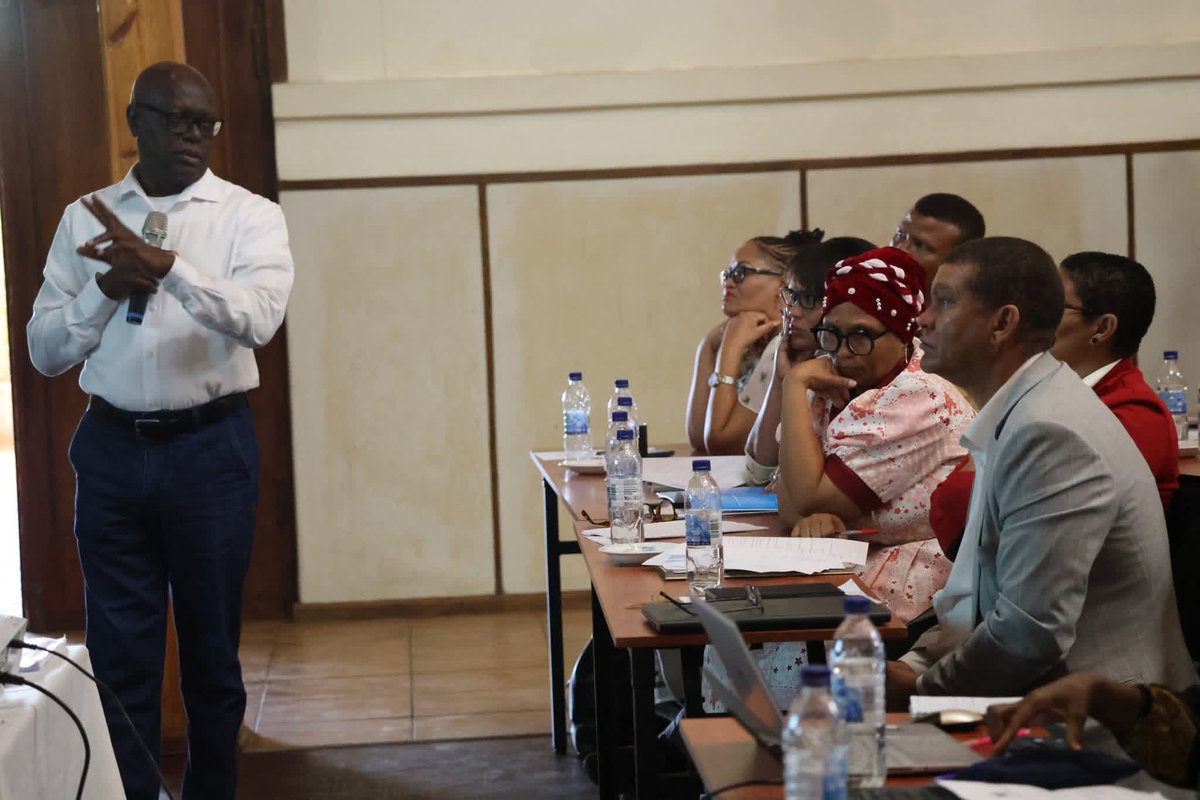 MEIYSAC_Namibia's tweet photo. REGIONAL CONSULTATIONS ON THE TEACHING PROFESSION BILL BEGIN!
Today, MEIYSAC, in partnership with UNICEF & UNESCO, launches the first regional consultation in Keetmanshoop, //Karas Region.
#YourVoiceMatters #NamibiaEducation https://t.co/eqHZ4dzvse