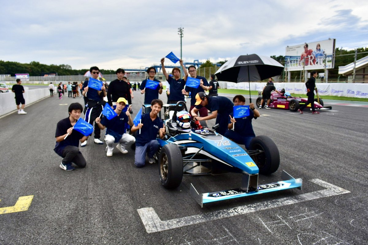 MasakiHamabe's tweet photo. 9/14 4輪レースデビュー
スーパーFJ筑波・富士シリーズ第6戦筑波でチーム史上初のデビュー戦表彰台を獲得しました！
レースレポートはインスタグラム、フェイスブックにあげてます！
https://t.co/a0RIHPS066

#superfj #筑波サーキット #elevracingdream #glico #withyoujapan https://t.co/t3sXyNoFDt