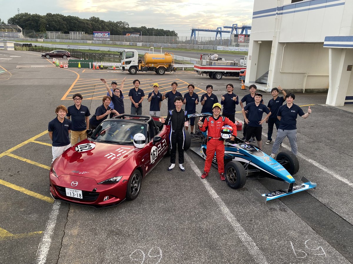 MasakiHamabe's tweet photo. 9/14 4輪レースデビュー
スーパーFJ筑波・富士シリーズ第6戦筑波でチーム史上初のデビュー戦表彰台を獲得しました！
レースレポートはインスタグラム、フェイスブックにあげてます！
https://t.co/a0RIHPS066

#superfj #筑波サーキット #elevracingdream #glico #withyoujapan https://t.co/t3sXyNoFDt