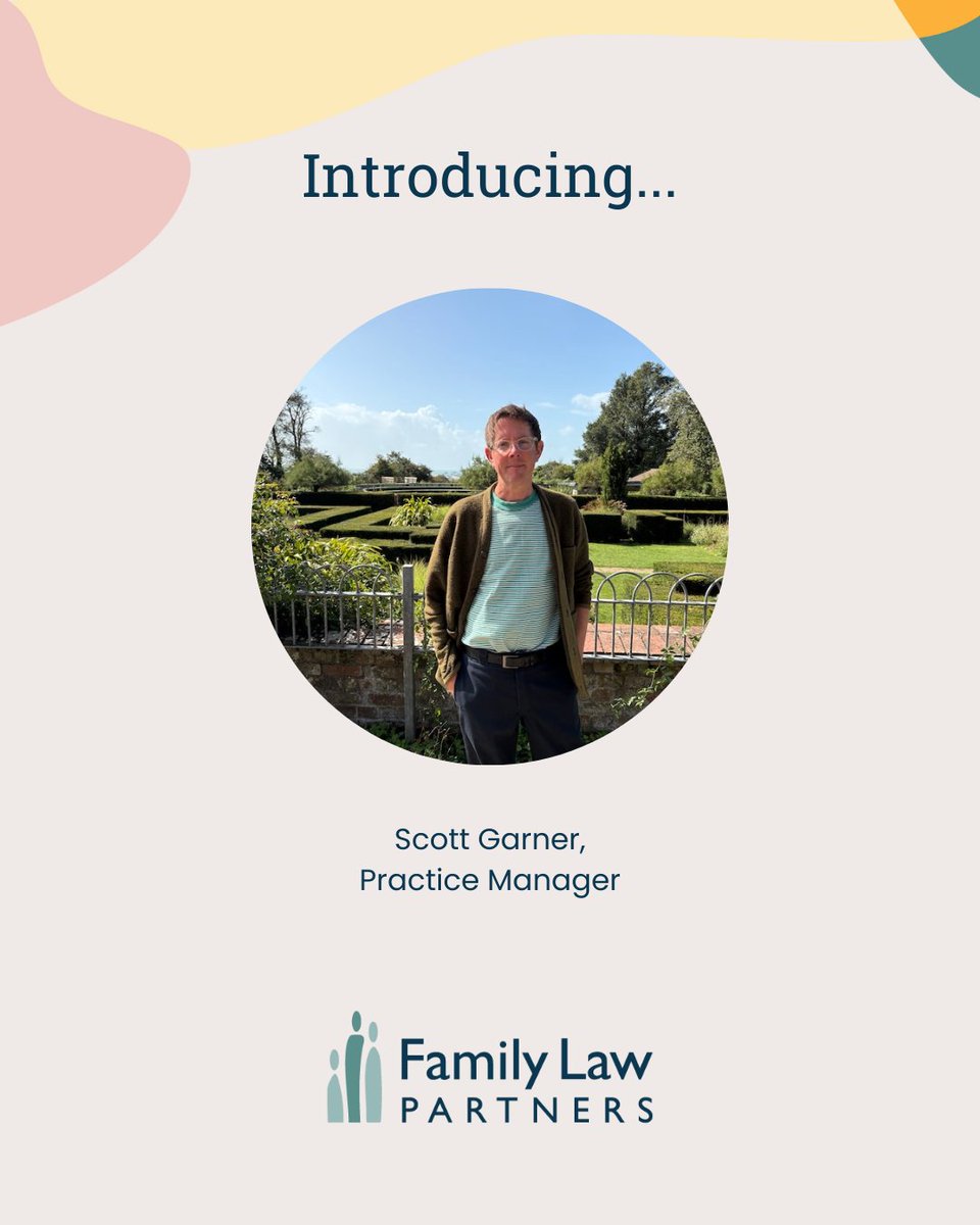 We’re pleased to welcome Scott Garner as our new Practice Manager. Scott will lead our Operational team, working alongside the Senior Management team.

Read more: familylawpartners.co.uk/meet-the-team/…

#FamilyLawPartners #FamilyLawUK #LegalSupport #FLPTeam #NewStarter