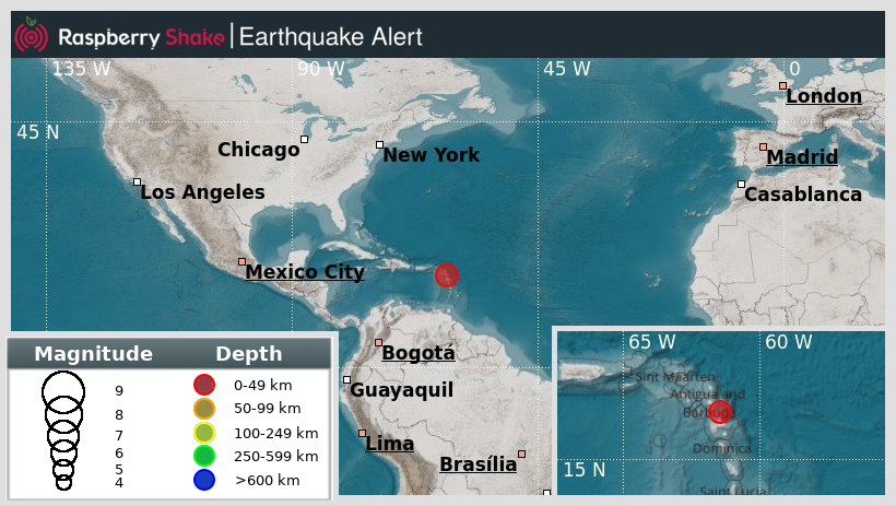 raspishakEQ's tweet photo. Preliminary M5.4 #Earthquake
ID: #rs2025sembpr
41km from #Morne-À-L'Eau, #LeewardIslands
2025-09-15 09:16 UTC
Source: #EMSC
@raspishake
Join the largest #CitizenScience EQ community ➡ https://t.co/Y5O0dgJqJF
EVENT ➡ https://t.co/yIfYsFAqUC https://t.co/JcJY2xX3Ou