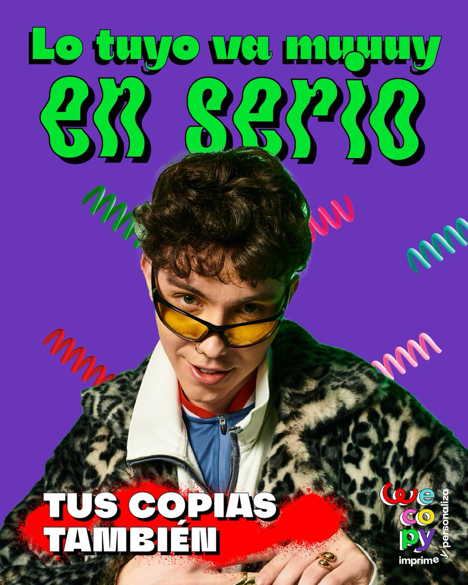 wecopyes's tweet photo. Ya no estás en “modo verano”.
Estás en modo clase, trabajos y exámenes.
Y si tu plan va en serio 👉 Wecopy va contigo.
🌈 Apuntes con estilo, 🚀 envíos express y precios de estudiante real.

Porque tus retos son serios, y tus copias también. https://t.co/7czgeR2157
