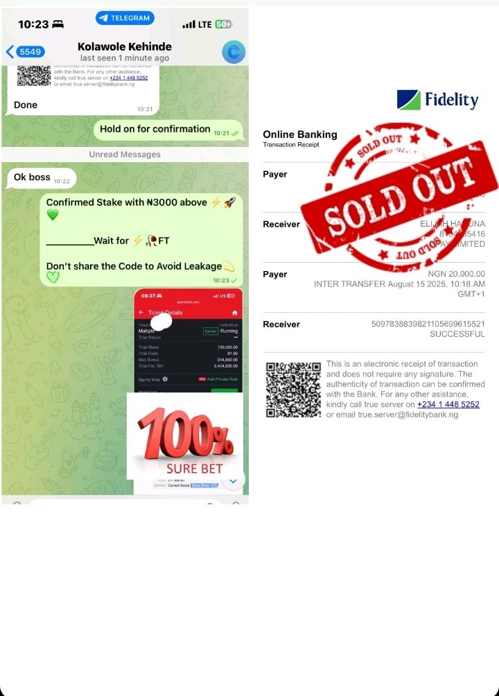 Fixed_Lord01's tweet photo. PAYMENT CONFIRMED🤝✅___________GAME DELIVERED SUCCESSFULLY 👍 ✅ 💚💯✓ᵛᵉʳᶦᶠᶦ���ᵈ👇 We Promise,  We Deliver  100% Win 100% Fixed 100% Guaranteed 100% Profits Guaranteed
#SportsBetting #Betting #SportyBet #SureOdds #BettingExpert #FootballHighlights https://t.co/mx06ClWFDl