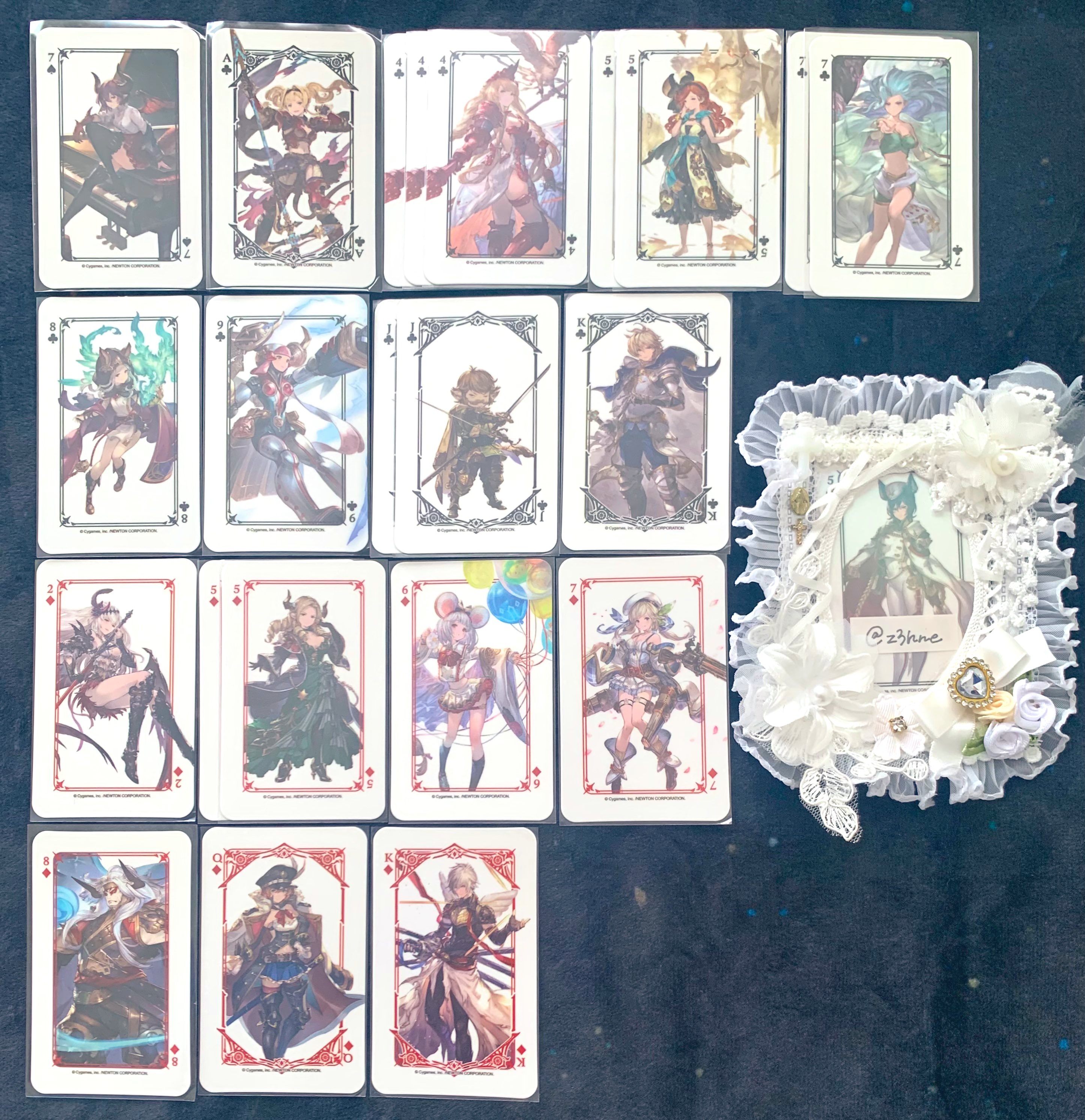 グランサイファキッチントランプ4周年 コンプセット バラ対応可能