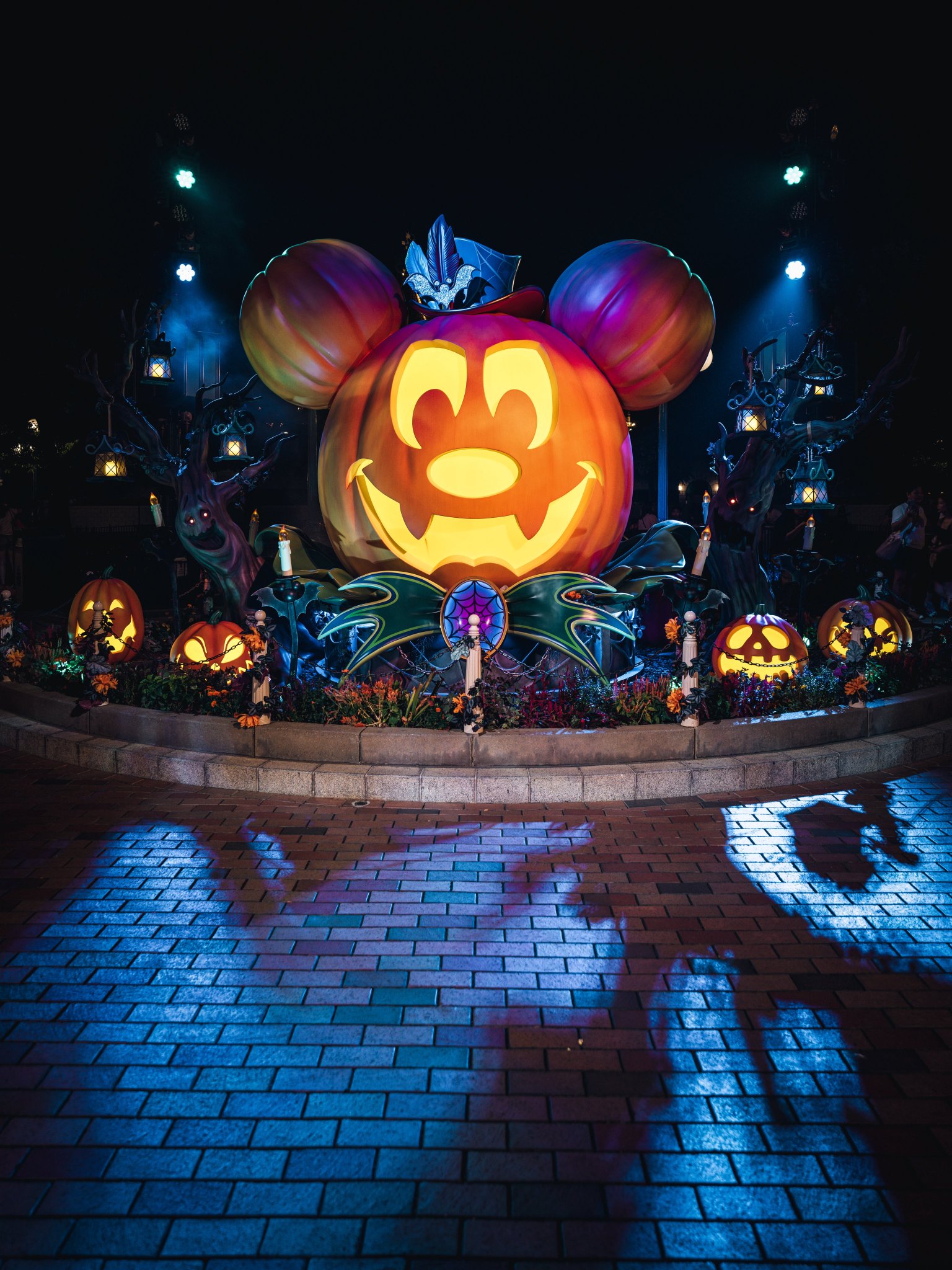 ビンテージ　ハロウィン　ギャルソン コラボミッキー2019青山 かぼちゃミッキー🐭🧡 かぼちゃはSHEINで買ったよ（商品ID